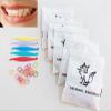 1/4" Orthodontic Dental Elastic Rubber Bands 100 Pack Neon Heavy Force 4.5 oz Dreads Doll Hair Braids Horse Mane Tail Fix Tooth Gap Top Knots FREE Elastic Placer for Brace (5 Pack - 500 Pcs) view 1