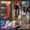 Doc Miller Open Toe Compression Socks for Women & Men 1520 mmHg, Knee High Calf Support Sleeves, Graduated Stockings for Swelling Recovery, Circulation, 1 Pair view 2