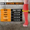 Doc Miller Open Toe Compression Socks for Women & Men 1520 mmHg, Knee High Calf Support Sleeves, Graduated Stockings for Swelling Recovery, Circulation, 1 Pair view 3