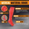 Doc Miller Open Toe Compression Socks for Women & Men 1520 mmHg, Knee High Calf Support Sleeves, Graduated Stockings for Swelling Recovery, Circulation, 1 Pair view 4