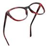 LifeArt Reading Glasses with Flexible Spring Hinge,Blue Light Blocking Glasses for Women+0.50 Magnification view 1