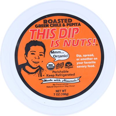 (NOT A CASE) Organic Roasted Green Chile & Pepita Dip