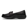 Dr. Comfort Mallory Diabetic Dress Shoes-Easy Off Leather Slip On Diabetic Shoes for Women with Micro-Suede Lining, Black - 4 Medium (A/B) view 3