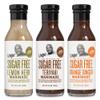 G Hughes Sugar Free, Assorted Marinades - Gluten Free, Sugar Free Sauces and Marinades Gift Sets, Marinades for Meats, (1) Lemon Herb 12oz bottle (1) Teriyaki 13oz bottle & (1) Orange Ginger 13oz view 1