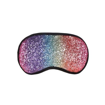 Aimeely Women Glitter Colorful Sequins Eye Mask Sleeping Blindfold