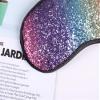 Aimeely Women Glitter Colorful Sequins Eye Mask Sleeping Blindfold view 3
