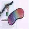 Aimeely Women Glitter Colorful Sequins Eye Mask Sleeping Blindfold view 4