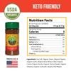 Organic Taco Seasoning - Rock Yo Taco by Flavor Seed, Gluten Free, Low Sodium Mexican Spice Blend for Cooking, No Sugar, Zero Calorie, Mild & Keto Friendly, 2.6 oz Shaker Jar view 2