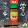 Organic Taco Seasoning - Rock Yo Taco by Flavor Seed, Gluten Free, Low Sodium Mexican Spice Blend for Cooking, No Sugar, Zero Calorie, Mild & Keto Friendly, 2.6 oz Shaker Jar view 4