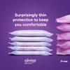 Always Discreet Incontinence Pads for Women and Postpartum Pads, Extra Heavy, 33 CT, up to 100% Bladder Leak Protection view 4