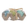 Greenbrier Colorful Speckled Easter Egg 6 Pack Cartons Decor Clear Cello Wrapped view 2
