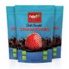 Next by Nature Dark Chocolate Strawberry 3 oz Bag (Pack of 3) view 1