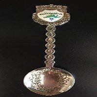 646 Massachusetts State Jumbo Souvenir Spoon 4.5"