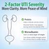 5-in-1 Full Panel UTI Test Strips for Women, Men & Kids (60 Strips) with 2-Factor UTI Severity (Protein & Microalbumin), Urine Test Strips for Bladder, at Home Urinary Tract Infection Kit view 3