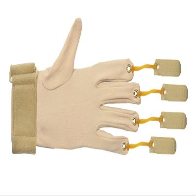 CanDo Deluxe Finger Flexion Glove, Left, Large/X-Large
