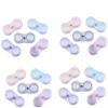 Dhoptical 20PCS contact lens case colorful case Prevent leakage view 1