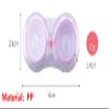 Dhoptical 20PCS contact lens case colorful case Prevent leakage view 2