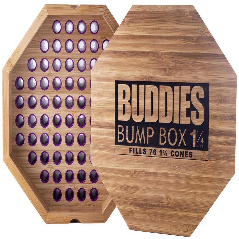 RAW - Buddies Bump Box Filler for 1 1/4 Size Cones - Fills 76 Cones Simultaneously