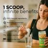 About Time BCAA Hydration Powder Orange Cream, with L-Glutamine & Electrolytes, Non-GMO, Gluten Free, Monk Fruit, Coconut Water, 20 Servings view 3