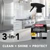 Weiman Stainless Steel Cleaner & Cooktop Daily Cleaner - 12 Ounce - Kitchen Appliance Cleaner Kit view 3