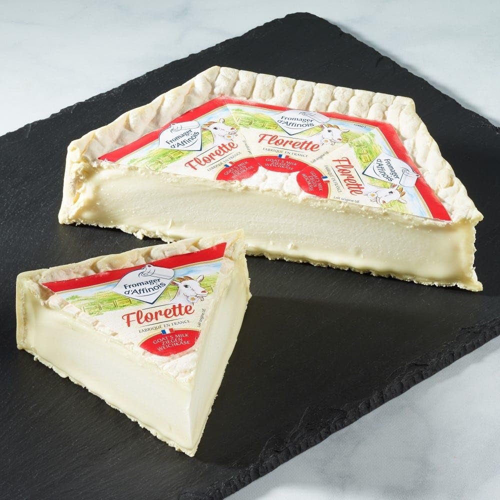 Florette Goat Brie, Fromager d'Affinois (1 pound)