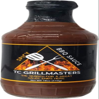 TC Grillmasters BBQ Sauce, Spicy, 18oz