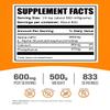 BulkSupplements.com Alpha GPC Powder - Choline Supplements, Alpha GPC 300mg - Unflavored & Gluten Free, 600mg per Serving, 500g (1.1 lbs) (Pack of 1) view 2