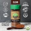 Organic Butt Rub Seasoning & Chocolate Coffee Brisket Rub, Cocoa Butt'Er by Flavor Seed, Gourmet Spice Mix for Cooking, Grilling & BBQ, Preservative Free, Non GMO, 3.2 oz Shaker Jar view 3