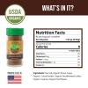 Organic Butt Rub Seasoning & Chocolate Coffee Brisket Rub, Cocoa Butt'Er by Flavor Seed, Gourmet Spice Mix for Cooking, Grilling & BBQ, Preservative Free, Non GMO, 3.2 oz Shaker Jar view 4