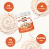 Flex Whey Protein Cookie Butter Powder - Frosted Cinnamon Roll | Keto-Friendly, Low Carb, No Added Sugars, Gluten-Free | Easy to Mix, Bake and Spread | 8.32oz view 4