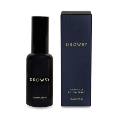 DROWSY SOS Sleep Pillow Spray - Instantly Elevate Your Sleep Experience, Long Lasting & Effective Formula, 6 Month Supply - Natural Vegan Ingredients, 50ml / 1.7 Fl. Oz