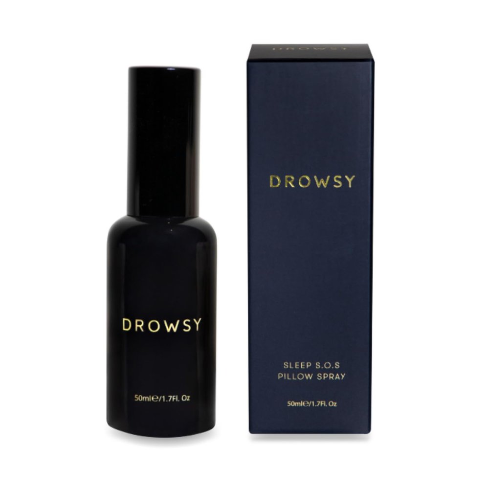 DROWSY SOS Sleep Pillow Spray - Instantly Elevate Your Sleep Experience, Long Lasting & Effective Formula, 6 Month Supply - Natural Vegan Ingredients, 50ml / 1.7 Fl. Oz