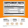 BulkSupplements.com Alpha GPC Powder - Choline Supplements, Alpha GPC 300mg - Unflavored & Gluten Free, 600mg per Serving, 250g (8.8 oz) (Pack of 1) view 2