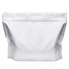 100 Pack Glossy White 12"x9"x4" Resealable Stand Up Pouch ASTM-D3475 Standard Child Resistant Exit Bags view 1