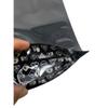 100 Pack 1 oz Black Child Resistant 6"x10"x2.5" Stand Up Pouch Smell Proof Bags view 3