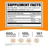 BulkSupplements.com Alpha GPC Powder - Choline Supplements, Alpha GPC 300mg - Unflavored & Gluten Free, 600mg per Serving, 100g (3.5 oz) (Pack of 1) view 2