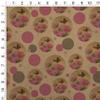 GRAPHICS & MORE Pink Dahlia Flowers and Butterfly Premium Kraft Gift Wrap Wrapping Paper Roll view 2