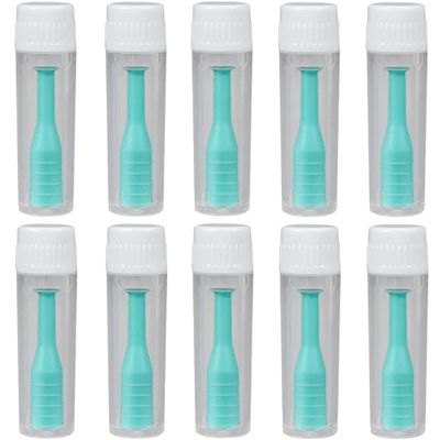 10 Pack Scleral Plunger Contact Removal Plunger & Inserter Suction Stick RGP Plunger, Hard Contact Lens Inserter Remover Scleral Lens Inserter for Hard Lenses