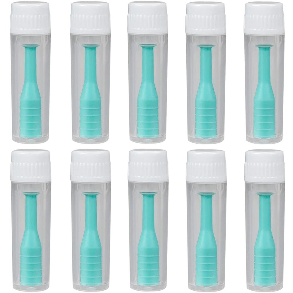 10 Pack Scleral Plunger Contact Removal Plunger & Inserter Suction Stick RGP Plunger, Hard Contact Lens Inserter Remover Scleral Lens Inserter for Hard Lenses