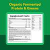 Whole Earth & Sea from Natural Factors, Organic Fermented Protein & Greens, Vegan Whole Food Supplement, Vanilla Chai, 1 lb 7 Oz view 4