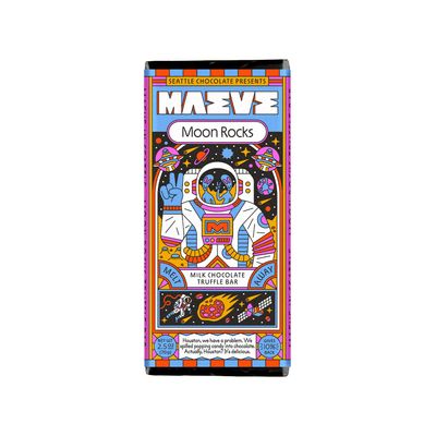 Maeve Chocolate Moon Rocks Truffle Bar