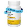 Klaire Labs SFI Health Vitamin D Plus K - Bioavailable Vitamin K2 D3 Supplement for Bone & Immune Support - Each Capsule Delivers D3 5000 iu & K2 100 Mcg (60 Capsules) view 1