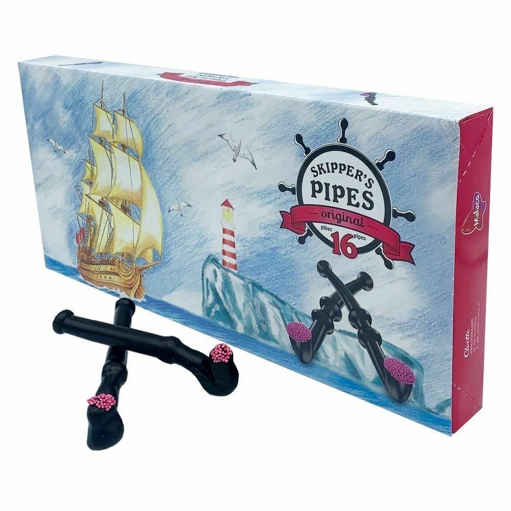 Skippers Liquorice Pipes 16 Pack