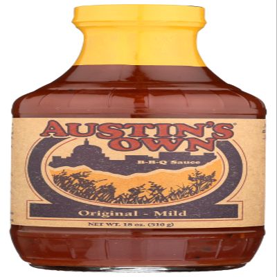 Austin's Own, Sauce Barbecue Original Mild, 18 Ounce