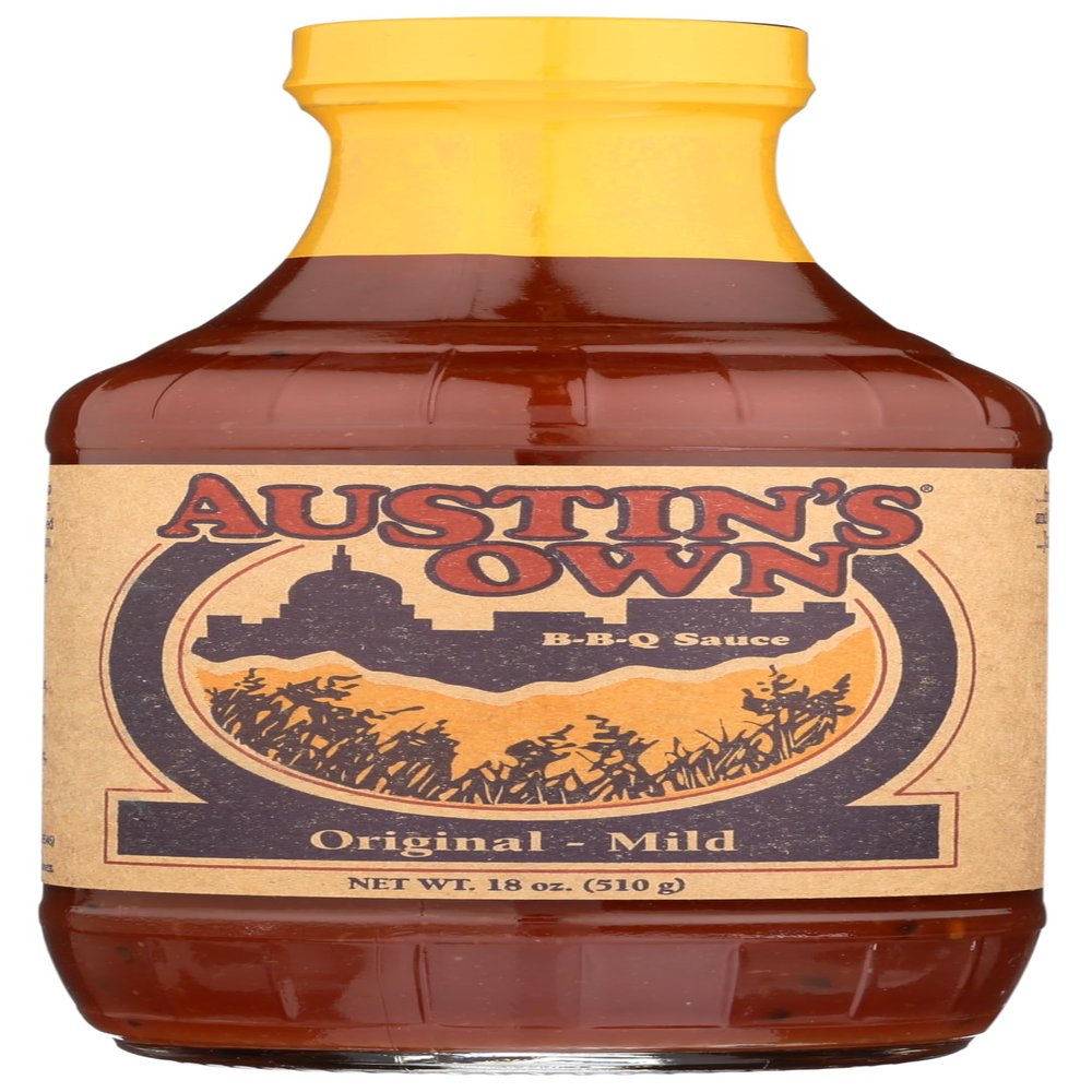 Austin's Own, Sauce Barbecue Original Mild, 18 Ounce