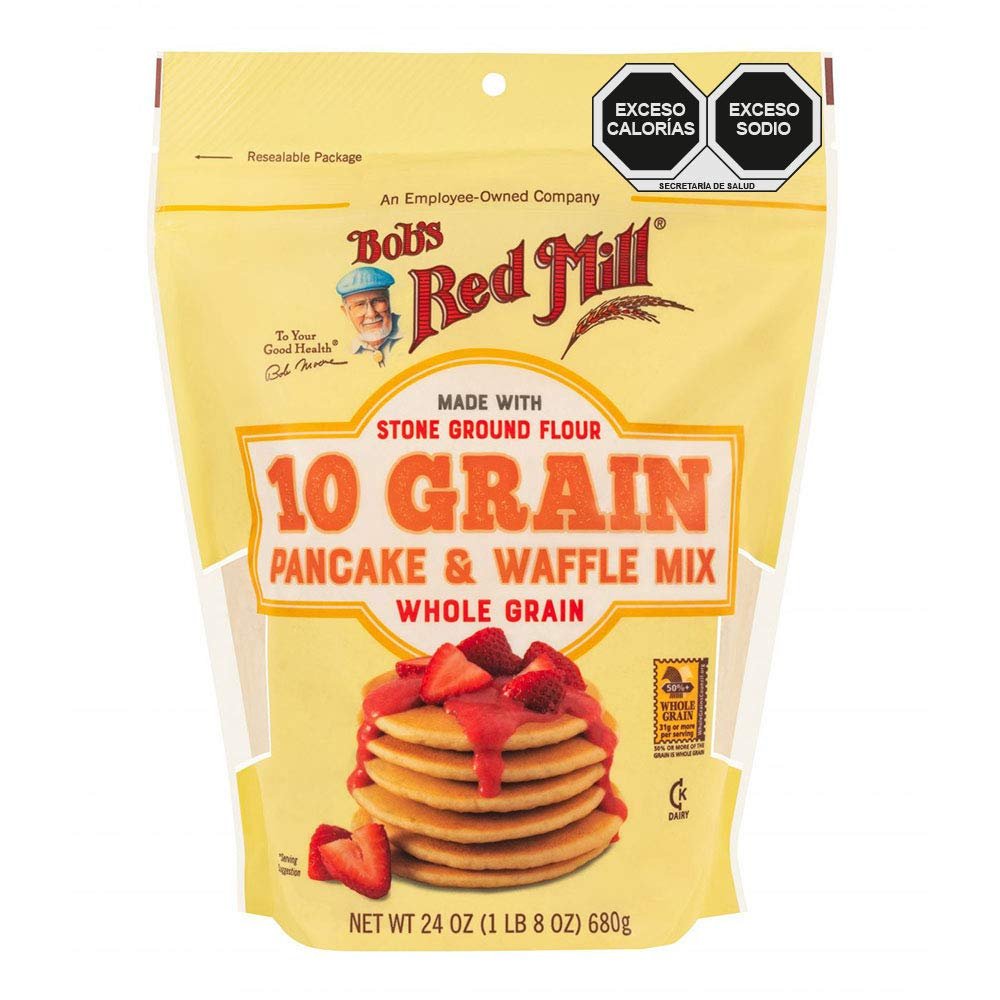 Bob's Red Mill 10 Grain Pancake & Waffle Mix, 24 Oz