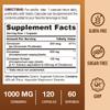 Vitamin World Cinnamon Complex with Chromium, Cinnamon Supplements with High-Potency Chromium for Healthy Metabolism & Antioxidant Protection, 120 Capsules, 2 Month Supply, Gluten Free view 2