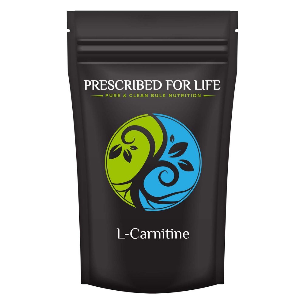 Prescribed For Life Carnitine Powder (Assay: > 99%) | L Carnitine Amino Acids Supplement | Vegan, Non GMO, Kosher, Gluten Free (10kg / 22lb)
