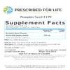 Prescribed For Life Pumpkin Seed Powder 20:1 | Gluten Free Pumpkin Powder for Baking | Rich in Vitamin K, Manganese, Antioxidants, and Fiber | Natural, Non-GMO, Vegan (1 kg) view 3
