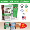 CocoaX Organic Cocoa Powder with Espresso Powder - 8oz Gluten Free, & Non-GMO Unsweetened Cocoa Powder for Baking - Dutch Processed Cocoa Powder to Use 1 To 1 in Cocoa Recipes - Made in America view 3